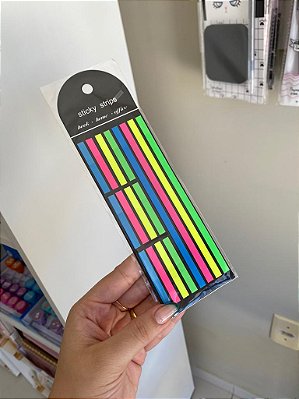 Cartela Marca texto em fita - Tamanhos mistos