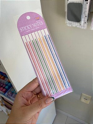 Cartela Marca texto para Sublinhar - Cores mistas