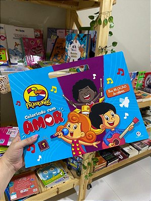 3 Palavrinhas: Colorindo com Amor