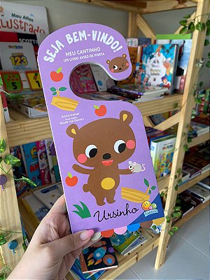 Livro Aviso de Porta