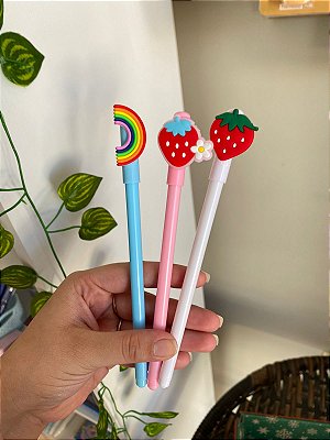 OFERTA Canetas Fofas Decoradas