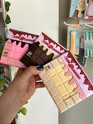 Caderninho Bloco Barra de Chocolate Perfumado