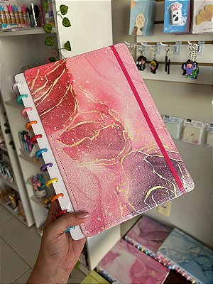 Caderno de Disco Mármore GG
