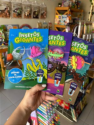 Insetos Gigantes: Livro de Atividades