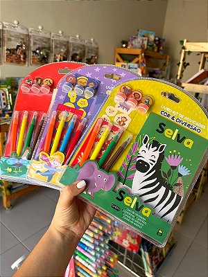 Livro-Kit de Atividades Cor e Diversão