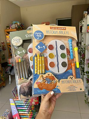 Livro-Kit Ler e Colorir