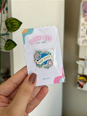 Pin Book Lover | Broche Amante de Livros