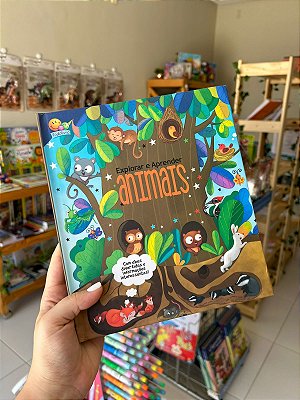 Explorar e Aprender - Um Livro Com Abas: Animais