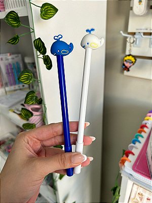 OFERTA Caneta Fofa Baleia