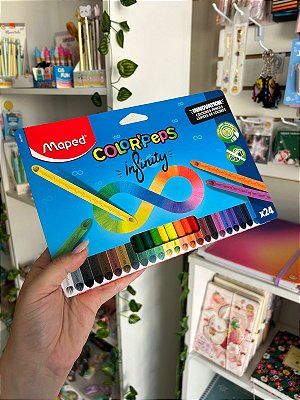 Lápis de Cor Color'Peps Infinity Maped - 24 Cores
