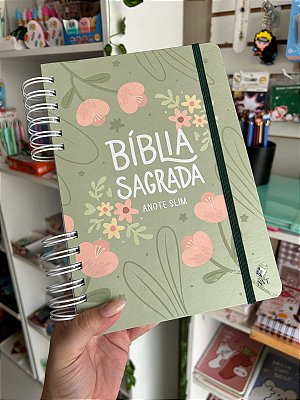 Bíblia Anote Slim NVT Minha Esperança