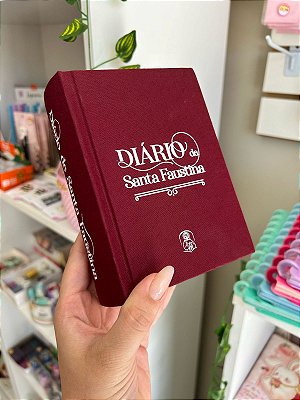 Diário de Santa Faustina Bolso: Capa Tecido