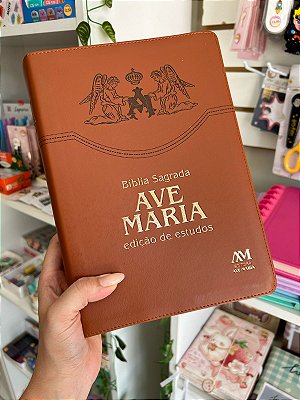 Bíblia Sagrada Ave Maria Edição de Estudos