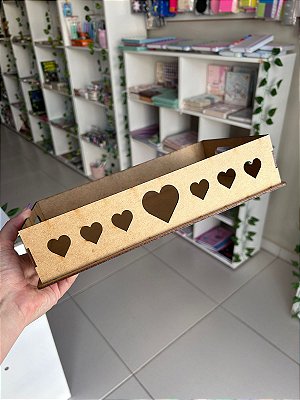 Bandeja Para Cesta Corações