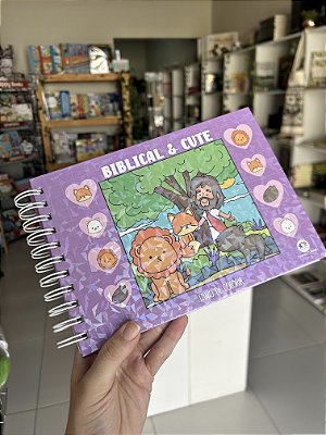 Biblical & Cute: Livro de Colorir
