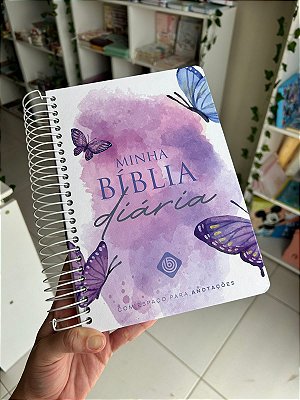 Minha Bíblia Diária NVI Borboleta C/ Espaço Para Anotações