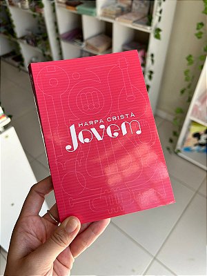 Harpa Cristã Jovem Capa Rosa