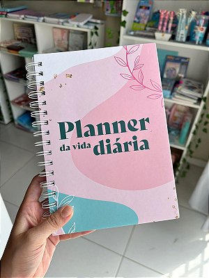 Planner Da Vida Diária Rosa
