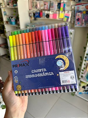 Kit Caneta Fine Marker 36 Cores