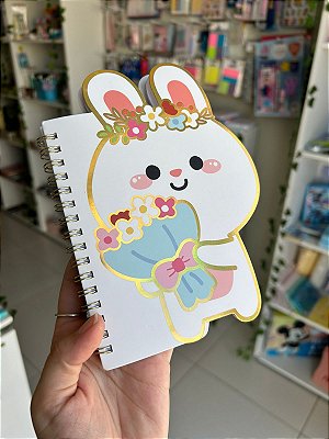 Mini Caderno Fofo Animals Coelho