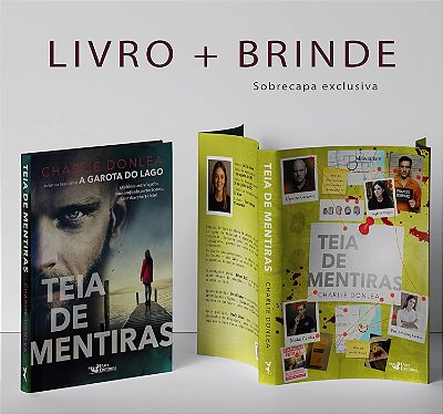 LANÇAMENTO | Teia de Mentiras: Sobrecapa Exclusiva + Marcador