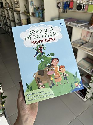 Livro-Jogo Montessori: João e o Pé de Feijao