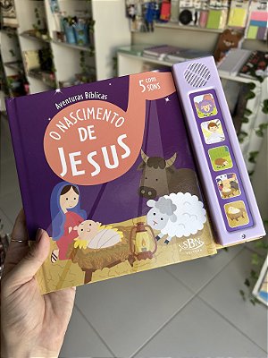 Livro Sonoro Aventuras Bíblicas: O Nascimento de Jesus