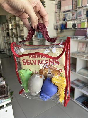 Diversão no Banho! Animais Selvagens