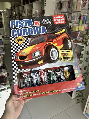Brincar, Aprender e Colorir: Pista de Corrida