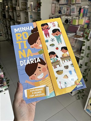 Explorando O Mundo Com Adesivos: Minha Rotina Diária