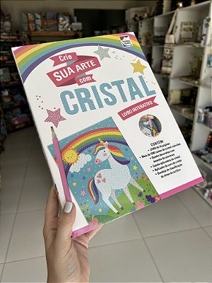 Livro Interativo: Crie Sua Arte Com Cristal