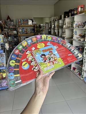 Livro com Atividades e Desenhos: Turma da Mônica