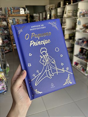 O Pequeno Príncipe: Edição de Luxo Almofadada Azul