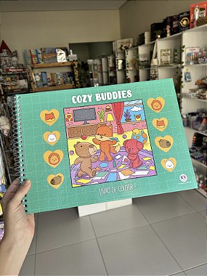 Cozy Buddies: Livrão de Colorir