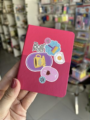 Conjunto 6 Sticky Notes Meu Apartamentinho Rosa
