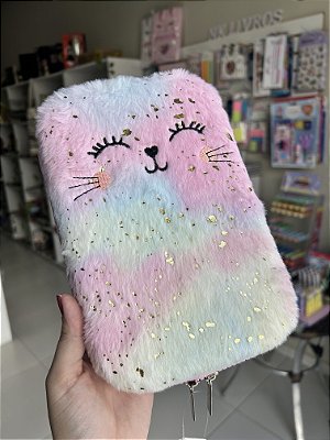 Estojo Rainbow Plush Plastcover