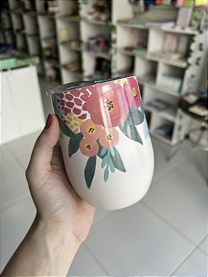 Copo Térmico Botanicals 350ml Plastcover