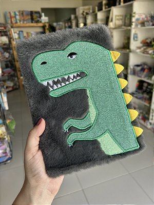 Caderno A5 Dino Craft Plush Plastcover