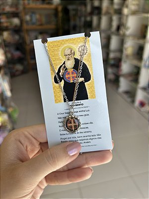 Medalha Resinada São Bento