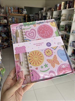 Kit de Anotações Alegria Fofy