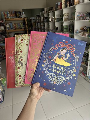 Caderno Brochura Colegial Branca de Neve Tilibra