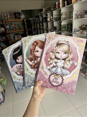 Caderno Brochura Colegial Jolie Tilibra