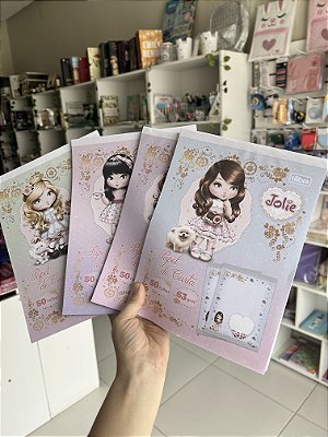 Papel Carta Jolie 50 Folhas Tilibra