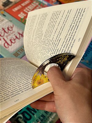 Anel de Leitura Floral Dark