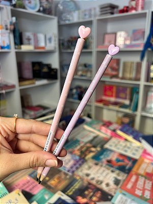 Lápis HB Ponteira Coração BRW