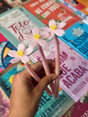 Caneta Flor de Cerejeira