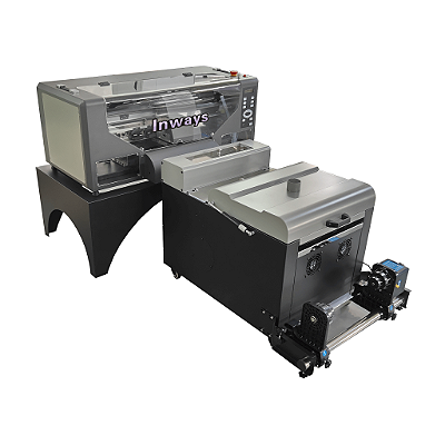 Impressora DTF Têxtil YJ-DTF A3 | 2 Cabeças Epson XP600 | 30cm