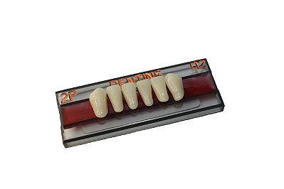 Dentes Acrílicos Dupla Prensagem 2P A2 Dentins Ant Inf