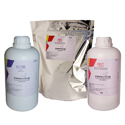 Kit Resina Fast 1Kg (Resina+Liquido+Isolante)