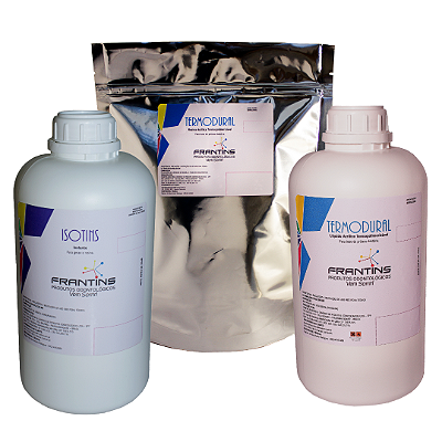 Kit Resina Termodural 1kg (Resina+Liquido+Isolante)